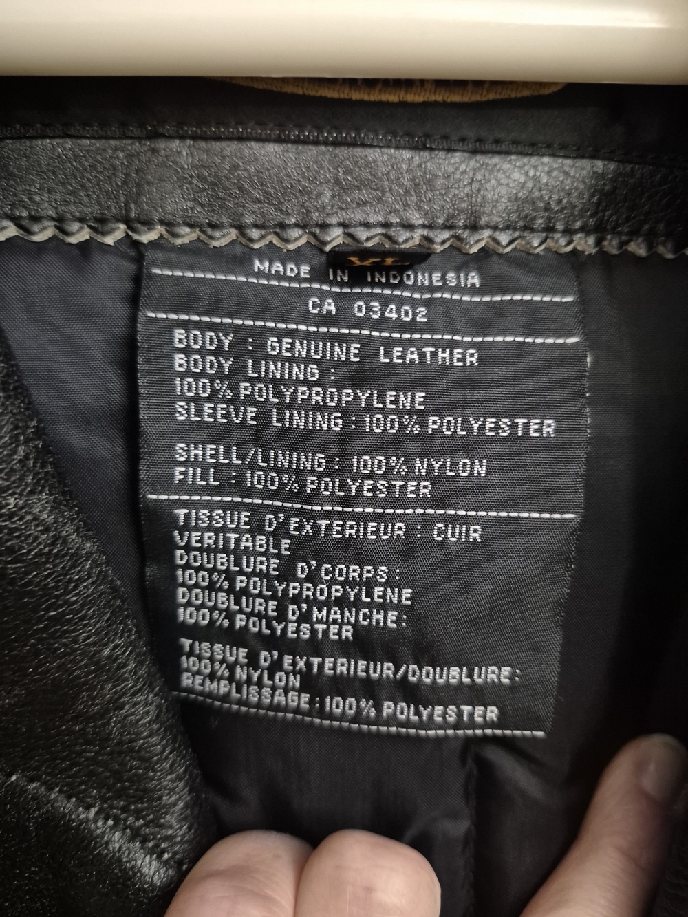 Harley-Davidson Black Leather Motorcycle Jacket with Epaulettes - Picture 4 of 7
